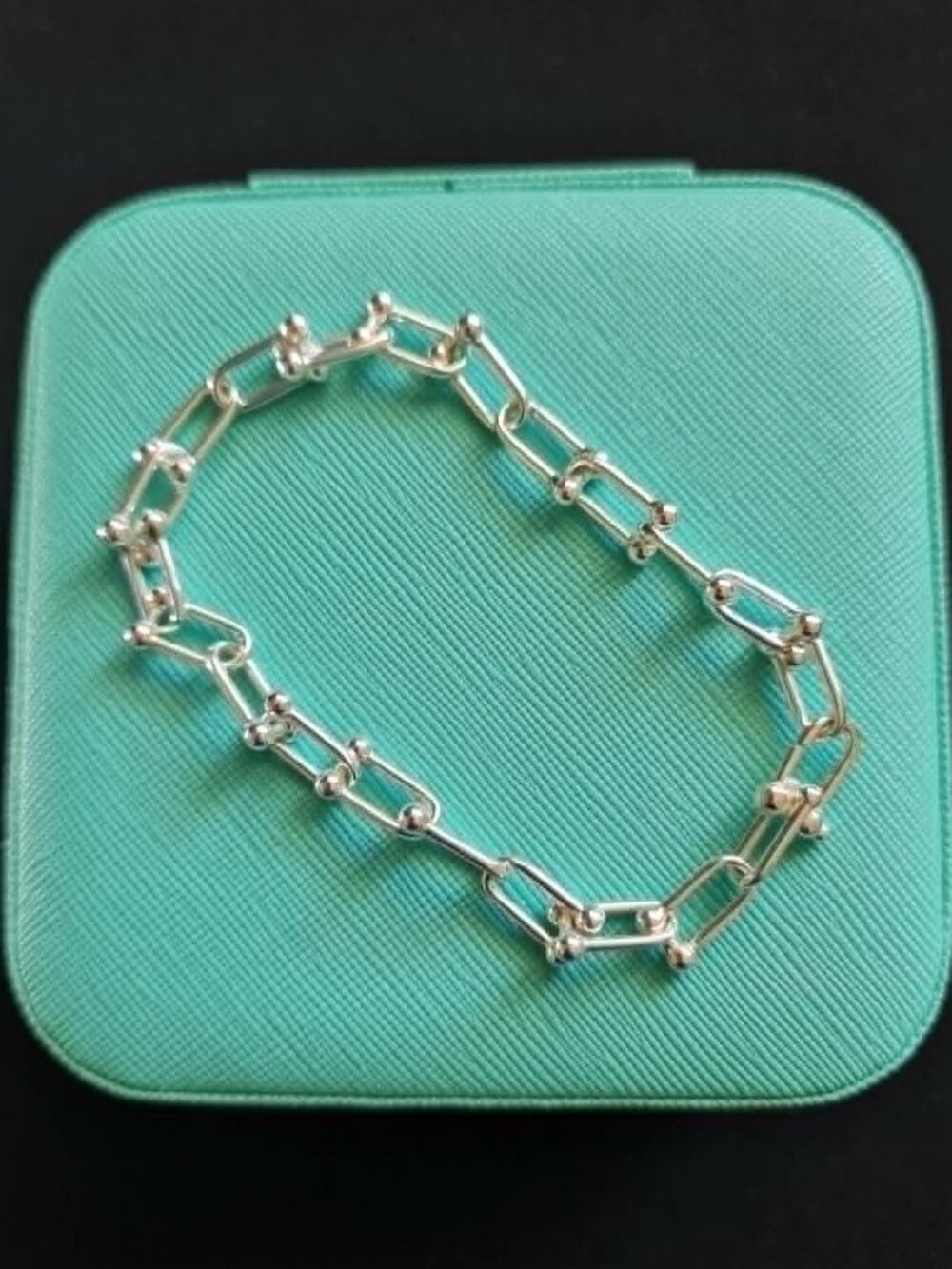 SILVER - hardware bracelet small link